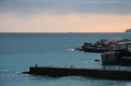 Early spring in Yalta, Ukraine view 13