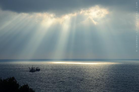 Early spring in Yalta, Ukraine view 16