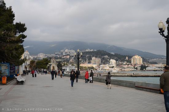 Early spring in Yalta, Ukraine view 5