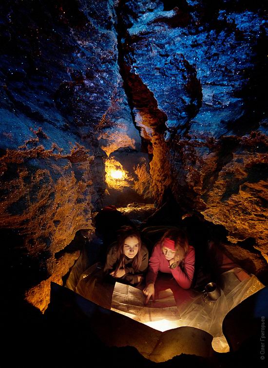 Gorgeous underground universe of Mlynki cave, Ukraine view 12