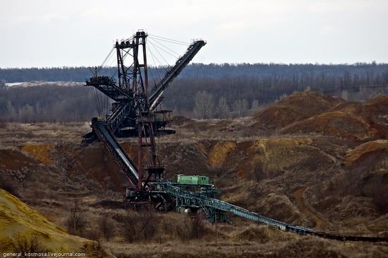 Post-apocalyptic views of abandoned mine, Ukraine 4