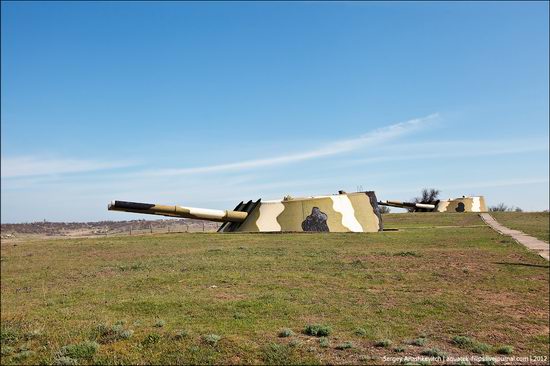 The 30th coastal artillery battery in Sevastopol, Crimea, Ukraine view 2