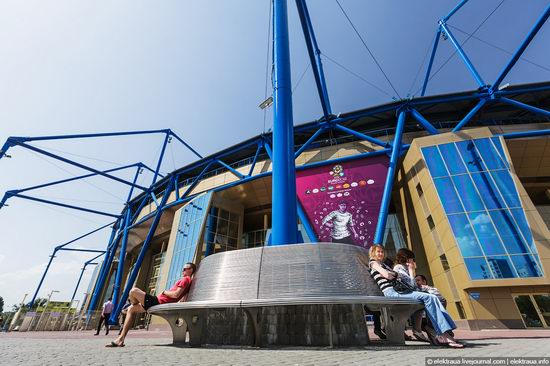 Metalist - Euro 2012 stadium, Kharkov, Ukraine view 5