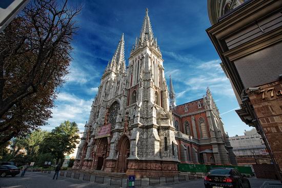 St Nicholas Church - House of Organ Music, Kiev, Ukraine view 1