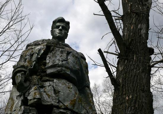 Spring in the Chernobyl exclusion zone, Ukraine view 9