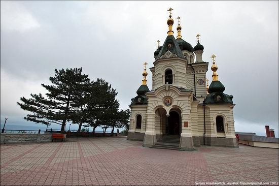 Ascension church, Foros, Crimea, Ukraine view 2