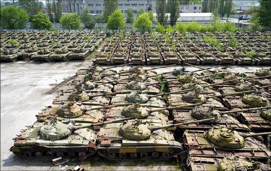 Kharkov tank repair plant, Ukraine view 20