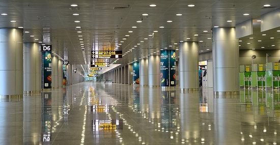 New terminal D, Borispol airport, Ukraine view 12