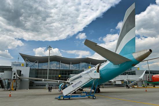 New terminal D, Borispol airport, Ukraine view 4