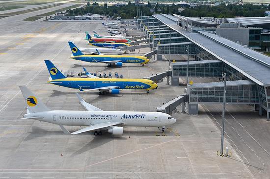 New terminal D, Borispol airport, Ukraine view 5