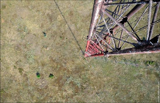 Climbing the 250 meter tower, Kharkov oblast, Ukraine photo 1