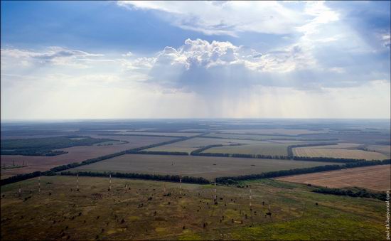 Climbing the 250 meter tower, Kharkov oblast, Ukraine photo 13