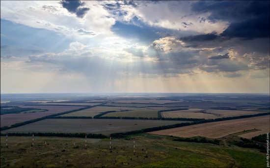 Climbing the 250 meter tower, Kharkov oblast, Ukraine photo 18