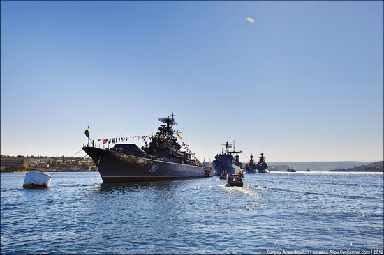 The parade on the day of the Navy in Sevastopol photo 1