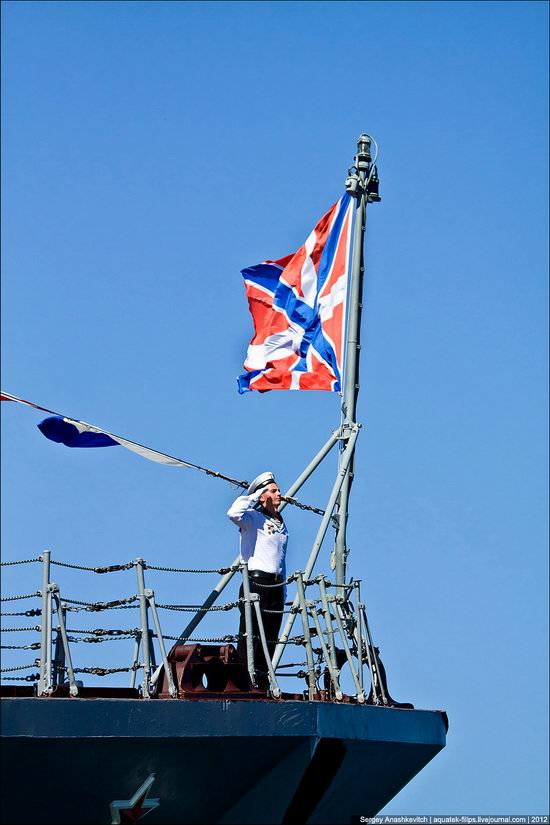 The parade on the day of the Navy in Sevastopol photo 12