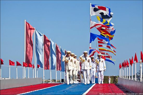 The parade on the day of the Navy in Sevastopol photo 14