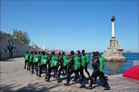 The parade on the day of the Navy in Sevastopol photo 20