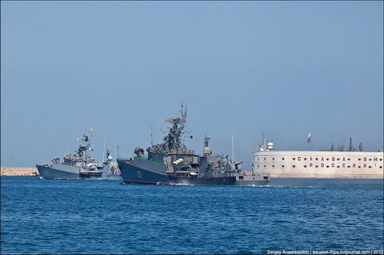 The parade on the day of the Navy in Sevastopol photo 23