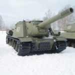 The story of abandoned Soviet tank destroyer ISU-152