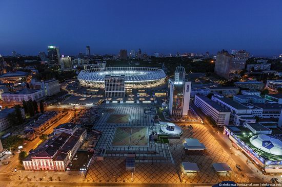 Kiev city, Ukraine evening time view 2