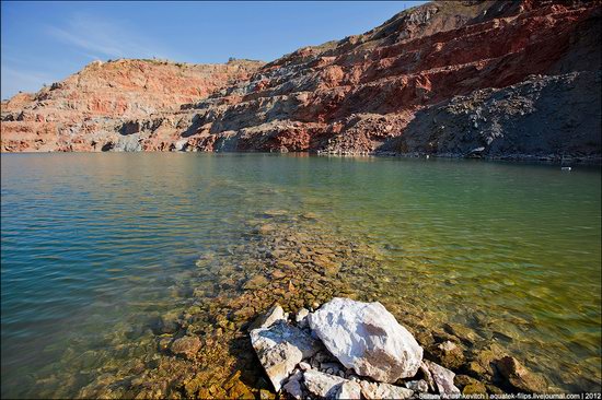 Picturesque abandoned quarry near Sevastopol, Crimea, Ukraine photo 14