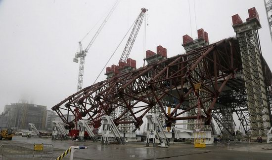 Chernobyl nuclear power station new sarcophagus, Ukraine photo 1