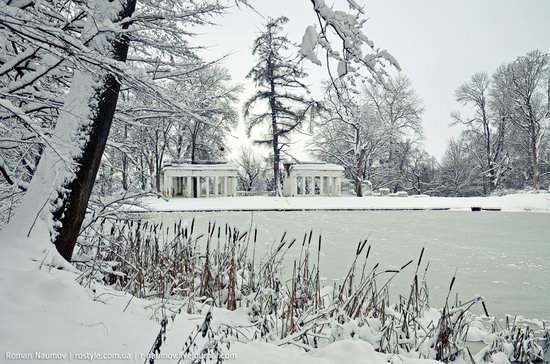 Snowy Alexandria park, Bila Tserkva, Ukraine photo 12