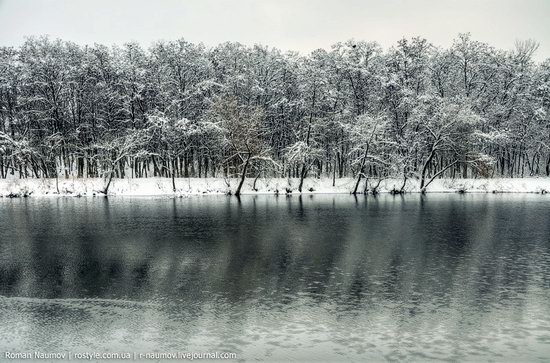 Snowy Alexandria park, Bila Tserkva, Ukraine photo 14