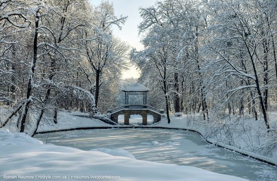 Snowy Alexandria park, Bila Tserkva, Ukraine photo 18