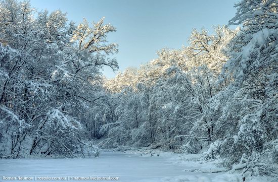 Snowy Alexandria park, Bila Tserkva, Ukraine photo 26