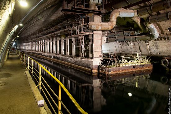 Underground submarine base in Balaklava, Crimea, Ukraine photo 12