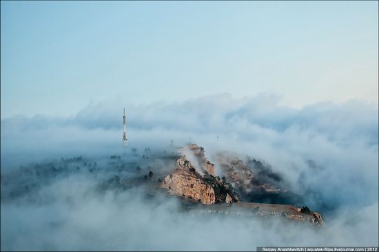 Ai-Petri - foggy and windy peak, Crimea, Ukraine photo 6