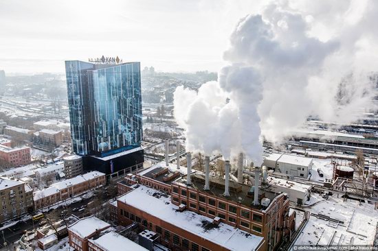 Kiev, capital of Ukraine, after snowfall photo 22