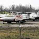 Abandoned flight training center near Zaporozhye