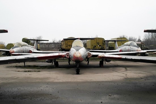 Abandoned flight training center near Zaporozhye, Ukraine photo 16