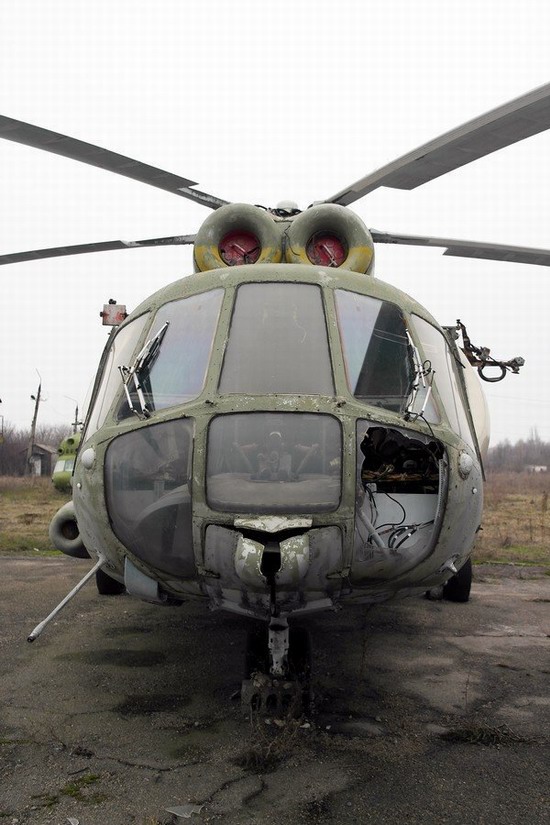 Abandoned flight training center near Zaporozhye, Ukraine photo 22