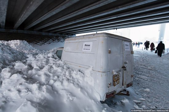 Abnormally heavy snowfall in Kiev, Ukraine photo 18