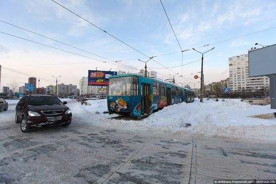 Abnormally heavy snowfall in Kiev, Ukraine photo 8