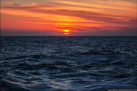 Sunset and sunrise in Crimea, Ukraine photo 2