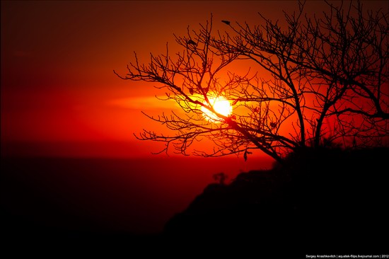 Sunset and sunrise in Crimea, Ukraine photo 4