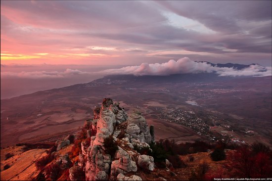 Sunset and sunrise in Crimea, Ukraine photo 6