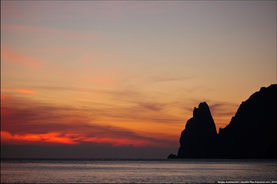 Sunset and sunrise in Crimea, Ukraine photo 8