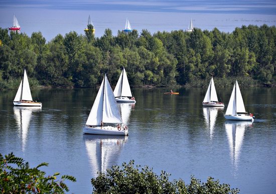 Cherkasy Ukraine - the Dnieper River