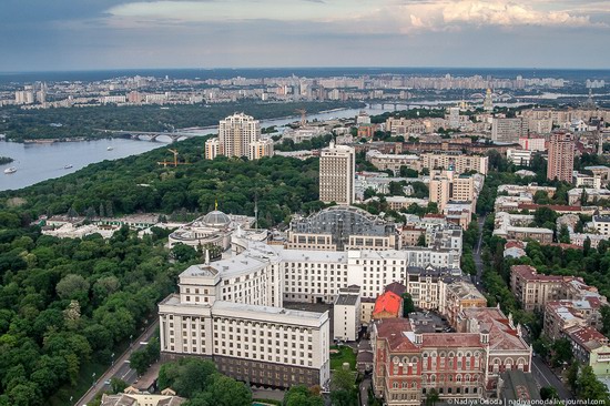 Air balloon flight over Kiev, Ukraine photo 16