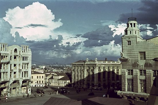 Kharkiv, Ukraine during the German occupation in color, photo 10