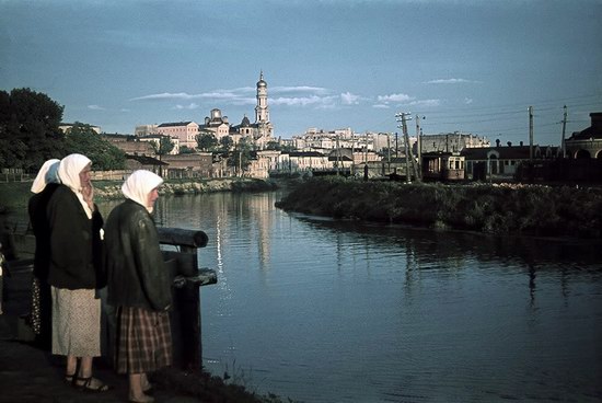 Kharkiv, Ukraine during the German occupation in color, photo 15