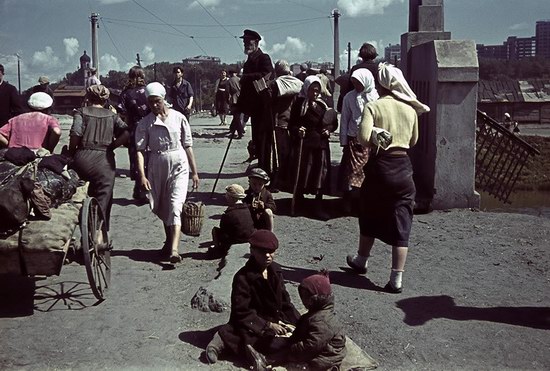 Kharkiv, Ukraine during the German occupation in color, photo 16