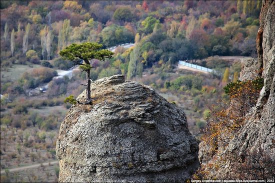 The Valley of Ghosts stone statues, Crimea, Ukraine photo 13