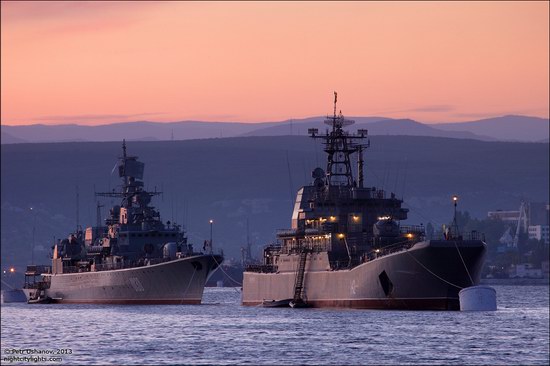 The Black Sea Fleet parade, Sevastopol, Ukraine photo 2