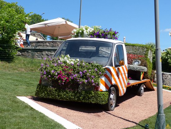 Exhibition of flower cars at Pevcheskoe Pole in Kiev, Ukraine photo 14